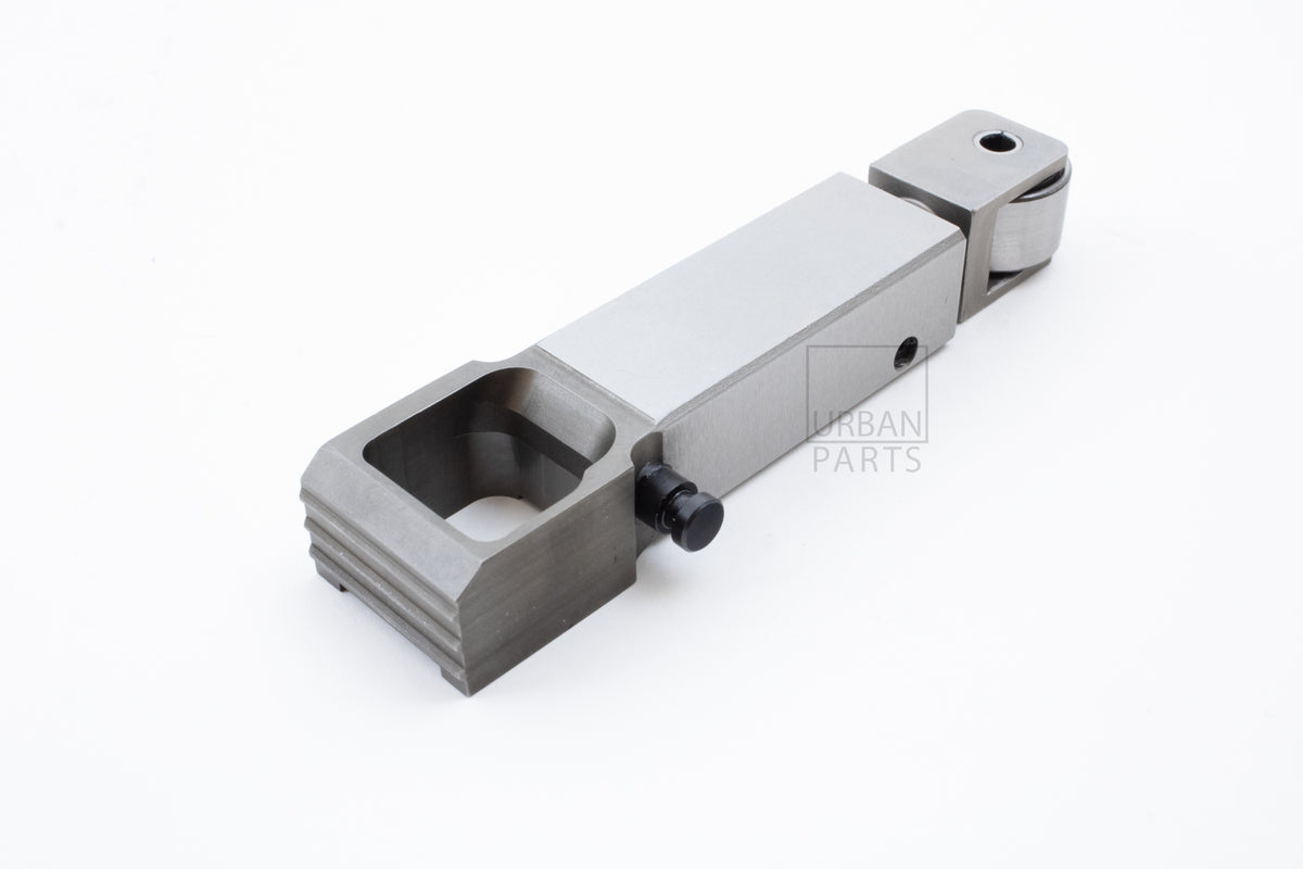 300014 
Schneidenocken, komplett - einsetzbar für Mosca 0101-013000-17 und 1652-610401-00
right gripper / cutting cam, cpl., suitable for Mosca 0101-0130-17 and 1652-610401-00