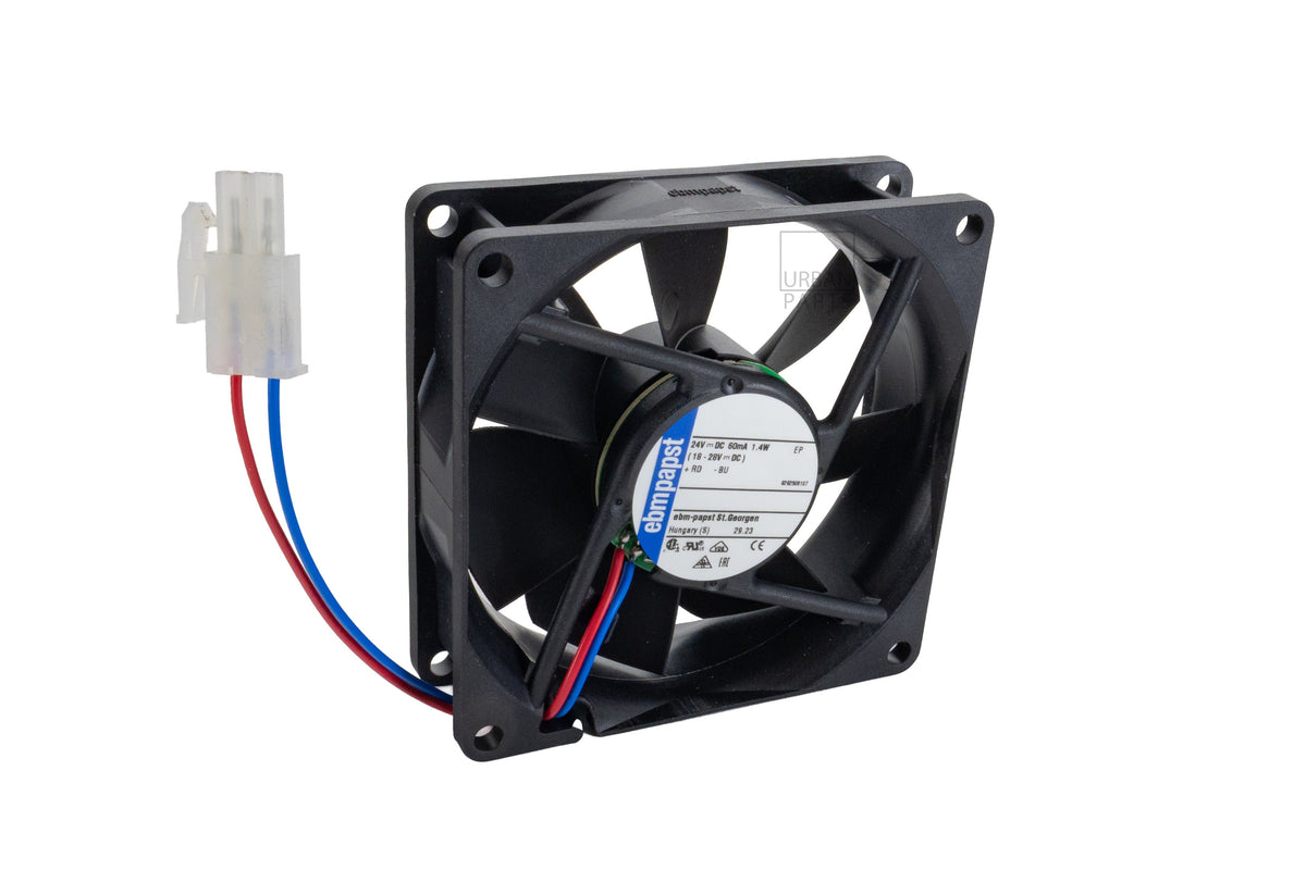 701260
Lüfter mit Stecker, einsetzbar für Mosca ME 7672
fan, suitable for Mosca ME7672