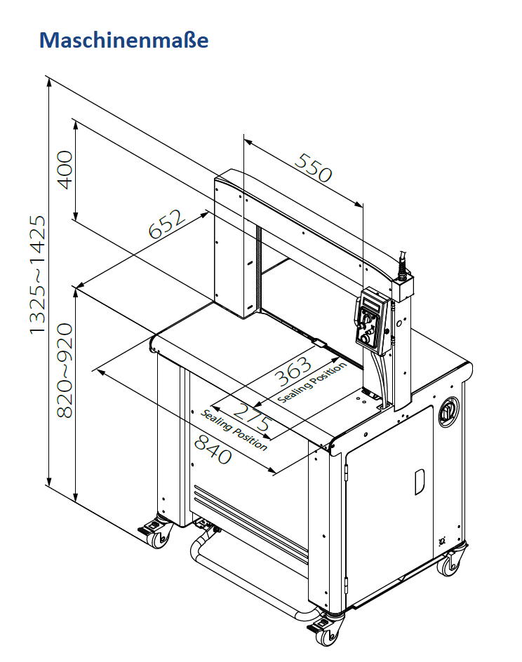 TP-702-59 - für Bandbreite 5 - 9 mm